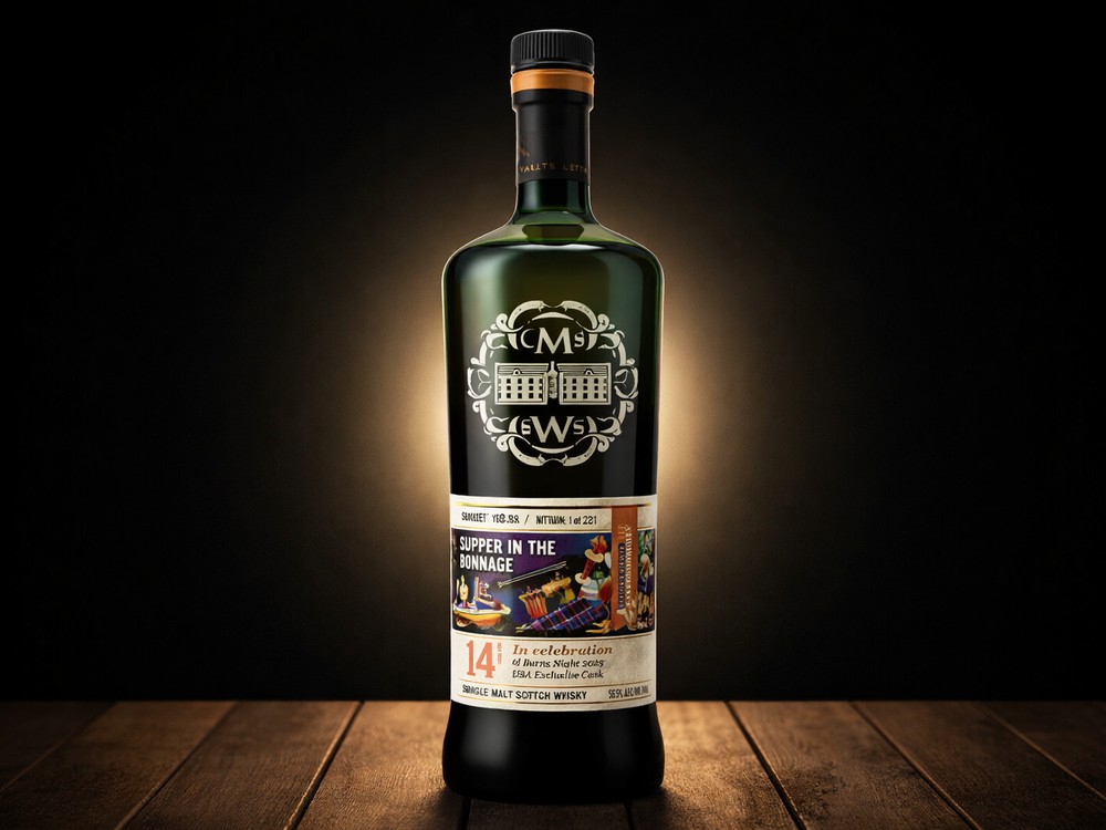 The Scotch Malt Whiskey Society of America 68.93 Supper in the Dunnage 