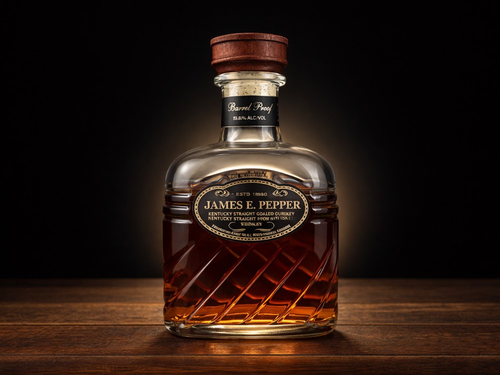 James E. Pepper Barrel Proof Bourbon