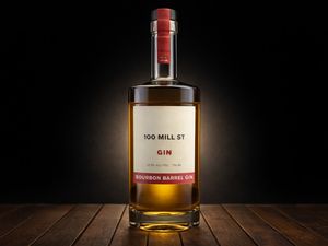 100 Mill St Bourbon Barrel Gin