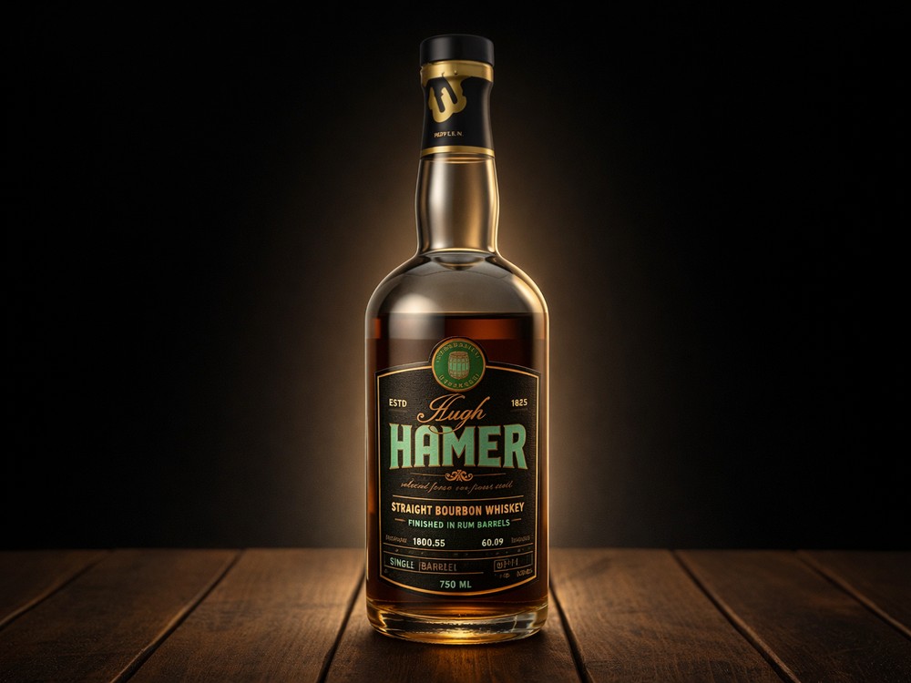 Hugh Hamer Single Barrel Rum Finish Bourbon