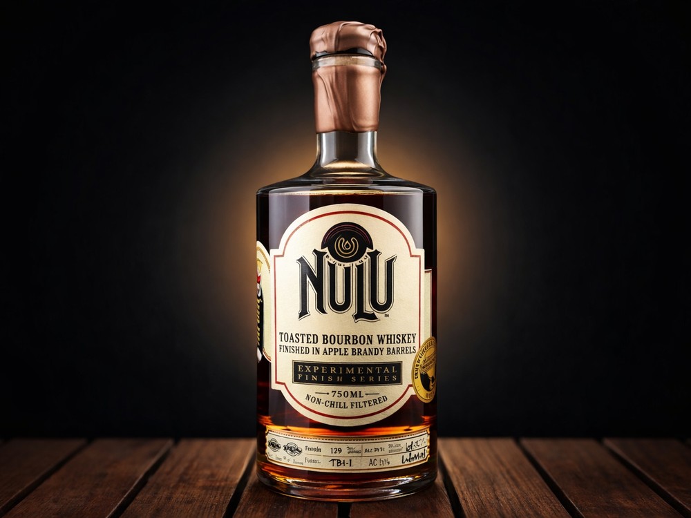 Nulu Single Barrel Apple Brandy Bourbon