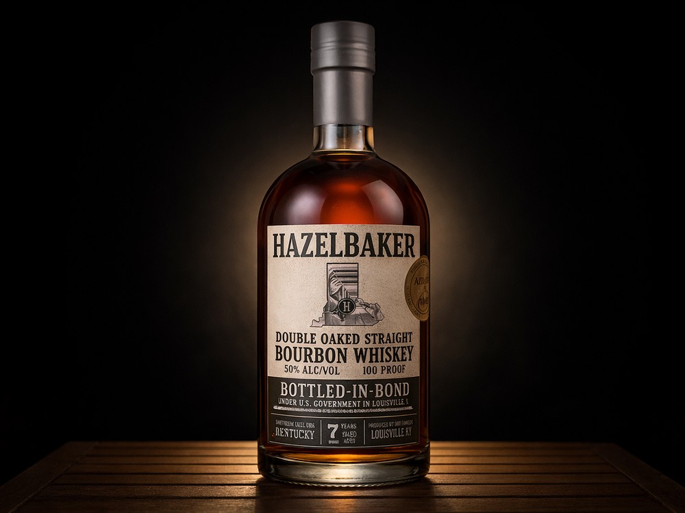 Hazelbaker Bottled in Bond Double Oaked Bourbon